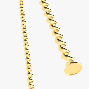 3D San Marco Jewelry Chain Gold model