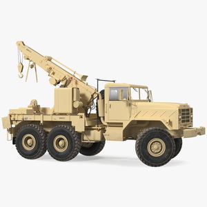 M939 Military Wrecker Light Rigged 3D model