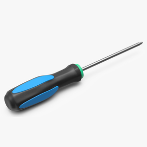 Phillips Head Screwdriver 4mm 3D model