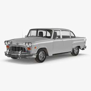 3D model Vintage Checker Marathon Simple Interior