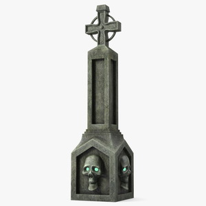 Halloween Tombstone 3D model