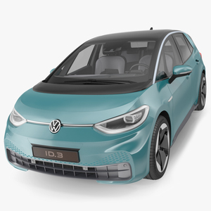 3D Volkswagen ID3 Makena Turquoise