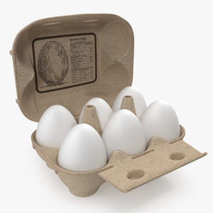 3D model Eggs In Package