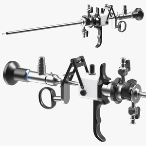 3D Resectoscope with Bipolar Conical Electrode model