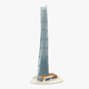 3D model Shanghai Tower China