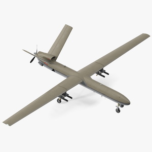 Unmanned Aerial Vehicle Shahed 129 Iran 3D model