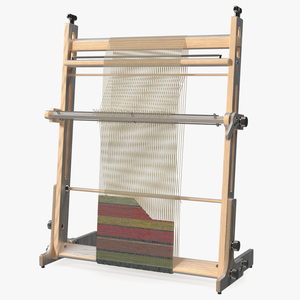 3D Arras Wooden Tapestry Loom