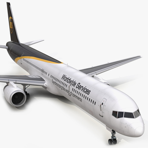 Boeing 757 300 UPS Airlines 3D