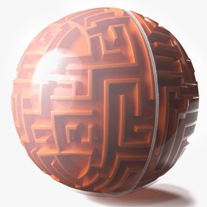 3D Puzzle Game Ball 3D model