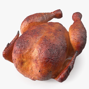 Roasted Turkey Realistic 3D model