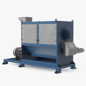 3D Dewatering Machine model