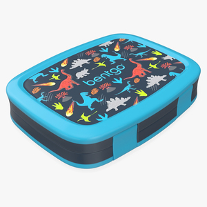 3D Kids Lunch Box Bentgo Closed Blue model