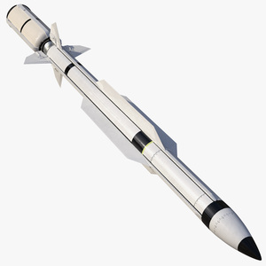 3D Standard Missile 6 model