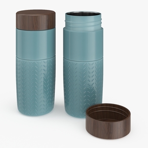 Travel Mug with Lid 3D model