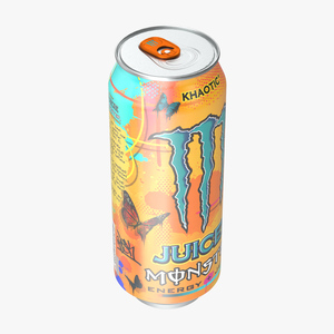 3D Monster Energy Juice Khaotic model