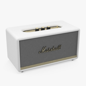 3D Marshall Stanmore II Wireless Bluetooth Speaker White model