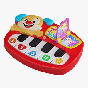 Musical Toy Piano 3D