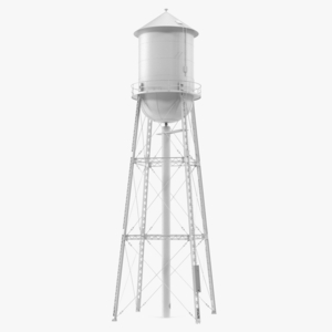 3D model Water Tower No1