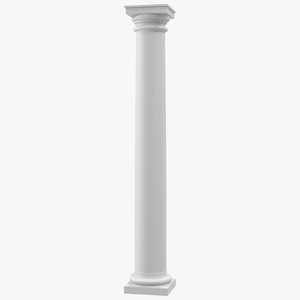 Tuscan order Column 3D model