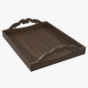 3D Wooden Tray