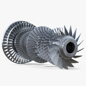 Steam Turbine for Power Generation 3D model