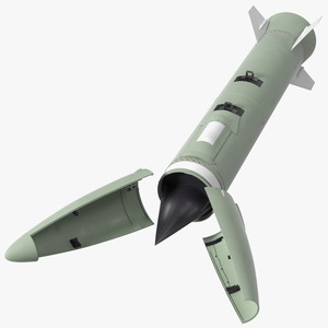 3D Hypersonic Missile model