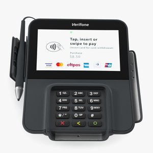 Verifone M400 Card Terminal 3D