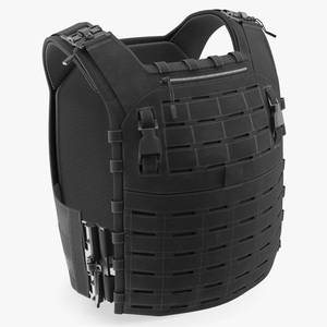 3D Plate Carrier Ballistic Vest model