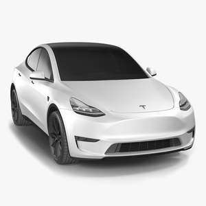 Tesla Model Y Simple Interior 3D model