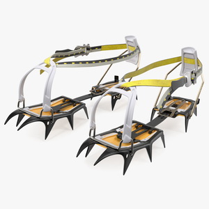 Ice Grippers Walking Crampons 3D model