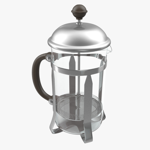 3D model French Press Coffee Pot 2