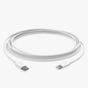 USB Type-C to Lightning Cable 3D model