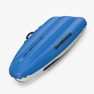 3D model Airboard Classic 130 Sled Blue