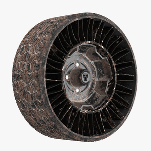 3D Dirty Airless Tire for Golf Cart MICHELIN