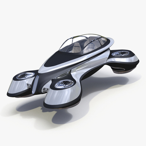 3D model Hover Car Concept by Lazzarini