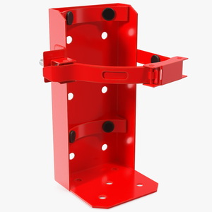 3D Small Size Mount for Fire Extinguisher model