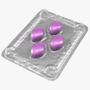 Pill Blister Pack Full 3D