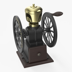 Vintage Coffee Grinder Brand New 3D