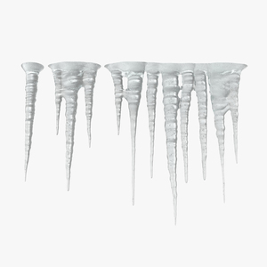 Icicles 3D model