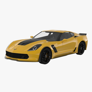 3D Chevrolet Corvette 2015 model