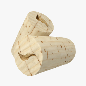 Used Wine Cork 3D model