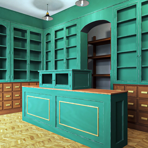 3D Classical Retail Shop