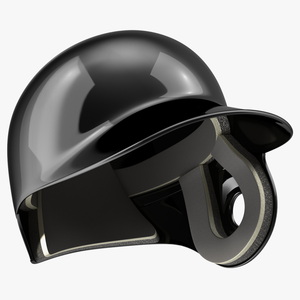 3D model Baseball Helmet Jaw Guard