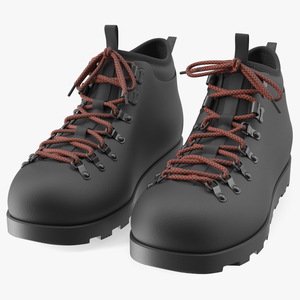 3D Walking Boots model