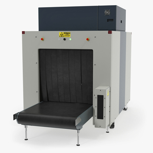 3D Xray Luggage Scanner Machine model