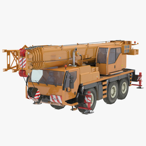 Mobile Telescopic Crane Truck 3D model