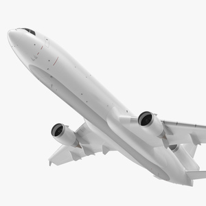 3D McDonnell Douglas MD11 Tri Jet Wide Body Airliner Flight