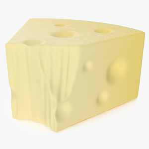 3D Grated Cheese model