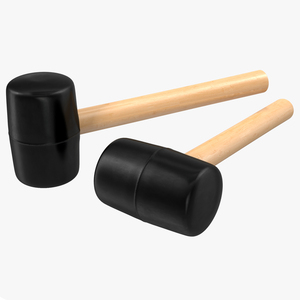 3D Rubber Mallet model