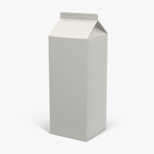 Milk Carton Generic 3D model